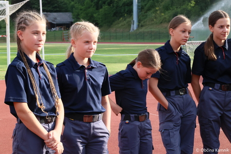 Pred odhodom na gasilsko olimpijado smo zaželeli veliko uspeha mladinkam PGD Zgornji Tuhinj (12)